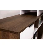 Computer desk NORD 1L Oak Expressive Bronze order